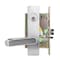 Trans Atlantic Co. DXML Series Brushed Chrome Grade 1 Classroom Mortise Lock Door Handle with Escutcheon Left-Handed Lever DL-DXML70SELH-US26D - alternate 6